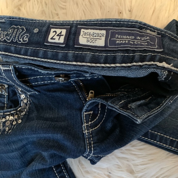 Miss Me Boot cut jeans size 24 - Picture 3 of 5